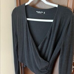 Abercrombie & Fitch Black Women's Top